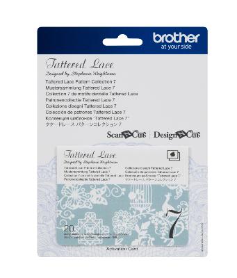 BROTHER Motifs Dentelle Tattered Lace Collection n°7