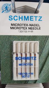 SCHMETZ Aiguilles MICROTEX 80/12