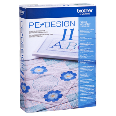 BROTHER Logiciel de Broderie PE-DESIGN 11