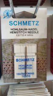 SCHMETZ Aiguilles HEMSTITCH WING 100/16