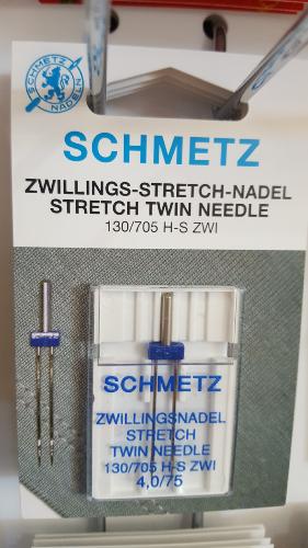 SCHMETZ Aiguilles Double STRETCH 4.0/75