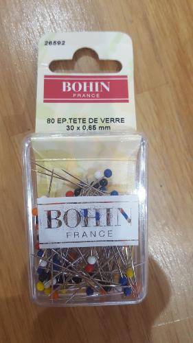 BOHIN Epingles Tête de verre