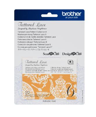 BROTHER Motifs Dentelle Tattered Lace Collection n°6