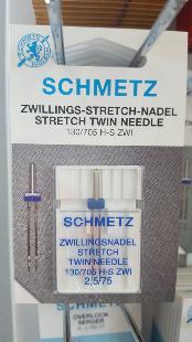 SCHMETZ Aiguilles Double STRETCH 2.5/75