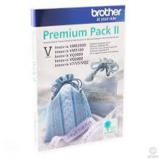 Premium Pack II BROTHER pour V5/V7/VQ2