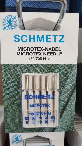 SCHMETZ Aiguilles MICROTEX Mélangées 