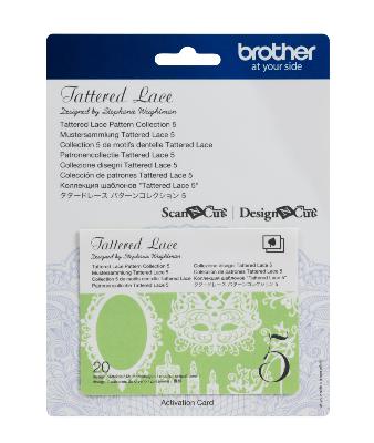 BROTHER Motifs Dentelle Tattered Lace Collection n°5