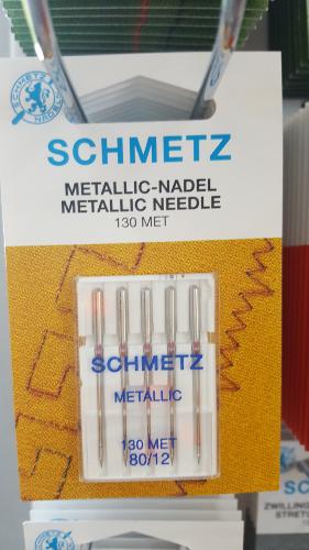 SCHMETZ Aiguilles METALLIC 80/12