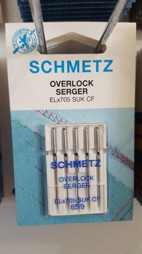 SCHMETZ Aiguilles OVERLOCK 65/9